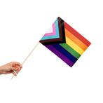 Zwaaivlaggetjes Pride Progress (10st), Ophalen of Verzenden, Nieuw
