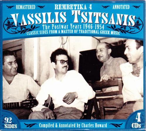 cd digi - Vassilis Tsitsanis - The Postwar Years: 1946-1954, Cd's en Dvd's, Cd's | Overige Cd's, Zo goed als nieuw, Verzenden
