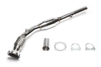 Downpipe 2,5 INCH 63,5mm incl. 200 cells sportkat Audi A3 8L, Auto-onderdelen, Uitlaatsystemen, Nieuw, Audi, Ophalen of Verzenden