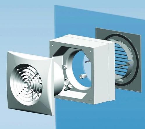 Raamset decor/silent 100, Doe-het-zelf en Verbouw, Ventilatie en Afzuiging, Nieuw, Verzenden