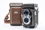 Yashica Yashicaflex New B 3.5/80mm with leather case | Twin, Nieuw