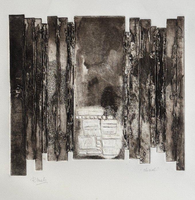 René Mels ( 1909-1977 ) - Structure verticale - Rare essai, Antiek en Kunst, Antiek | Overige Antiek