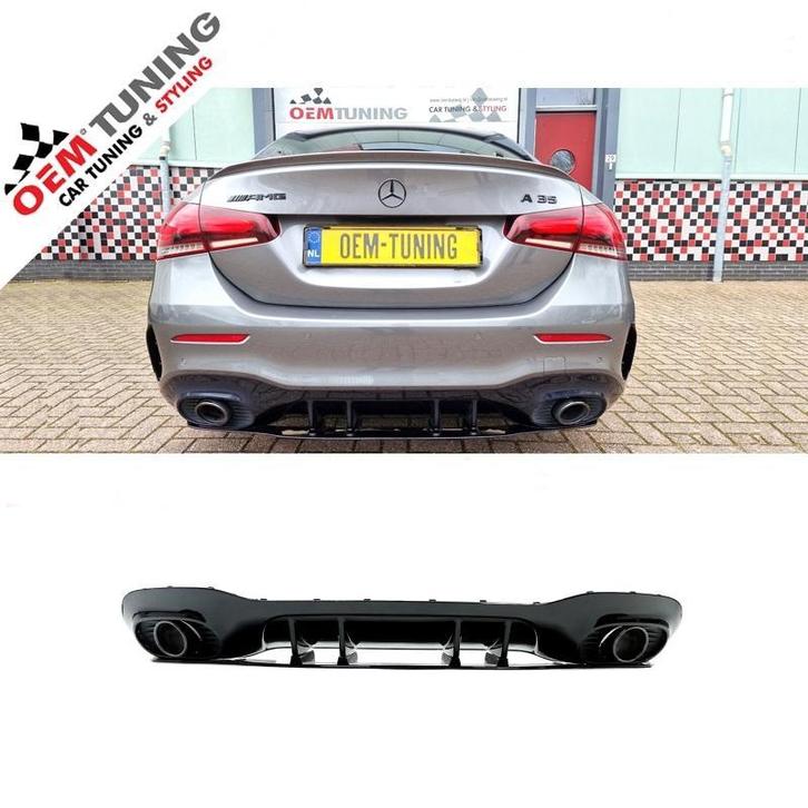 Mercedes-Benz A-Class A35 S AMG SEDAN | Look Diffuser W177 |, Auto-onderdelen, Carrosserie en Plaatwerk, Achter, Bumper, Nieuw