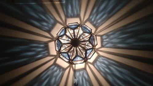 Plafondlamp - Kristal, Metaal, Antiek en Kunst, Kunst | Designobjecten