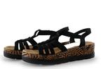 Rieker Sandalen in maat 41 Zwart | 10% extra korting, Verzenden, Zwart, Sandalen of Muiltjes, Zo goed als nieuw