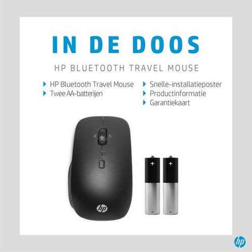 HP Travel Muis - 5 knoppen -, Computers en Software, Overige Computers en Software, Zo goed als nieuw, Ophalen of Verzenden