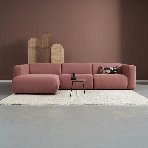 *WOONWINKEL* Hoekbank Met Chaise Longue Links Brick, Huis en Inrichting, Banken | Bankstellen, Nieuw, Verzenden