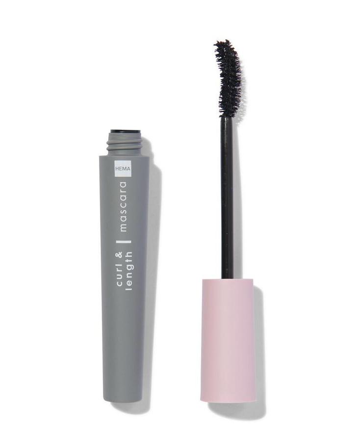 HEMA Curl & length mascara zwart 1+1 gratis, Sieraden, Tassen en Uiterlijk, Uiterlijk | Cosmetica en Make-up, Nieuw, Verzenden
