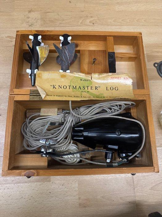 Meetinstrumenten - IJzer, Hout - 1950-1960 - Knotmaster mark, Antiek en Kunst, Curiosa en Brocante