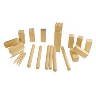 Kubb spel | Outdoor Games (22-delig, Hout), Kinderen en Baby's, Speelgoed | Buiten | Los speelgoed, Nieuw, Verzenden