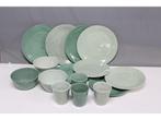 Bo-Camp - Servies - Mix & Match- 16 Stuks - Groen, Verzenden, Zo goed als nieuw