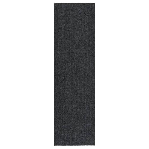 vidaXL Droogloopmat 100x350 cm antracietkleurig, Huis en Inrichting, Stoffering | Tapijten en Kleden, Nieuw, Verzenden