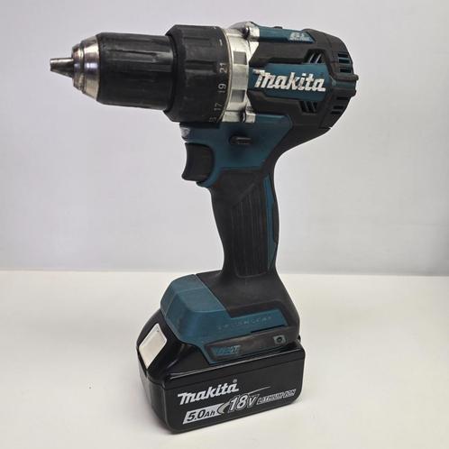 Makita DDF484 Boor/schroefmachine Incl Accu 5.0Ah en Opla..., Doe-het-zelf en Verbouw, Gereedschap | Boormachines, Nieuw, Ophalen of Verzenden