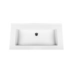 Wastafel BWS Veroni 45.5x77 cm Zonder Kraangat Solid Surface, Ophalen of Verzenden, Nieuw, Overige typen