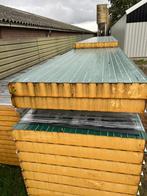 Gelegenheidspartij, wandpanelen, 120mm dik, groen, Doe-het-zelf en Verbouw, Platen en Panelen, Zo goed als nieuw, Overige materialen