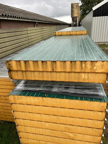 Gelegenheidspartij, wandpanelen, 120mm dik, groen beschikbaar voor biedingen