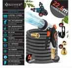 Flexibele Tuinslang - Inc. sproeikop - 22,5 meter - Antracie, Verzenden, Nieuw