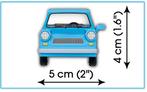 COBI 24539 - Trabant 601 (Voertuigen, Modelbouwsets), Verzenden, Nieuw