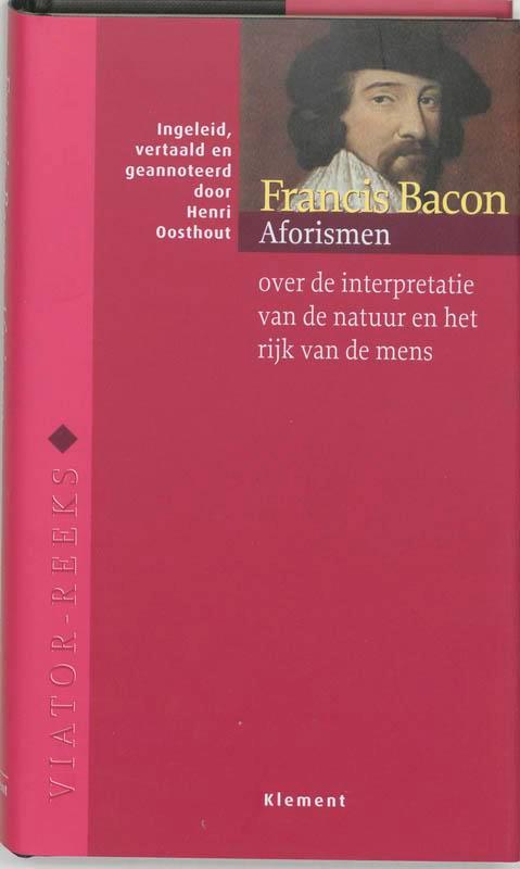 Aforismen / Viator reeks 9789077070857 F. Bacon, Boeken, Filosofie, Zo goed als nieuw, Verzenden