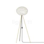 Umage Eos Tripod Vloerlamp, frame messing/lampenkap wit - ø, Huis en Inrichting, Lampen | Vloerlampen, Verzenden, Nieuw