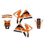Blackbird Dream 4 stickerset 3 delig KTM SX/EXC 125-540 1998, Verzenden, Nieuw