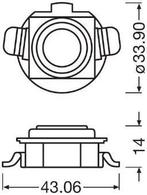 Osram 64210DA03-1 Lampfitting Voor H7 LED Adapter LEDriving, Ophalen of Verzenden, Nieuw