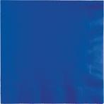 Blauwe Servetten 33cm 20st, Verzenden, Nieuw
