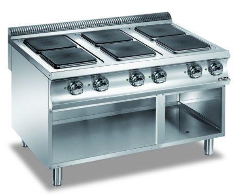 Elektrisch fornuis | staand model | 6 kookplaten, Zakelijke goederen, Horeca | Keukenapparatuur, Nieuw in verpakking, Verzenden