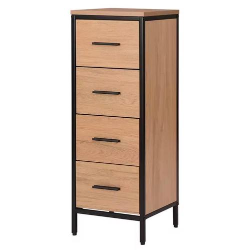 Industrieel Badkamermeubel met 4 Laden - 30x30x82cm - Nieuw, Huis en Inrichting, Badkamer | Badkamermeubels, 25 tot 50 cm, Nieuw