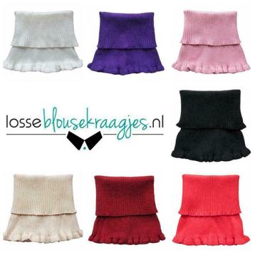 Losse col voor onder je trui vanaf € 5,-    Losse colletjes beschikbaar voor biedingen
