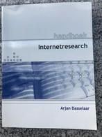 Handboek internetresearch  (Arjan Dasselaar), Boeken, Informatica en Computer, Gelezen, Arjan Dasselaar, Internet of Webdesign
