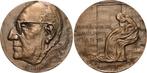 Bronze-medaille 1979 Kunstmedaille Selva, Isabel de 1908-..., Postzegels en Munten, Penningen en Medailles, Verzenden