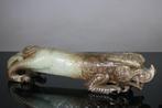 Zeldzaam Chinees Chimera-Beest - Jade Nephrite - China -, Antiek en Kunst