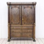 Mahoniehouten Kabinet Holland, Empire., Antiek en Kunst, Antiek | Meubels | Kasten, Ophalen of Verzenden