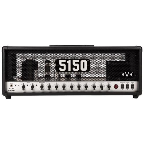 EVH 5150 Iconic Series 80 Watt Head Black, Muziek en Instrumenten, Versterkers | Bas en Gitaar, Gitaar, Nieuw, 50 tot 100 watt