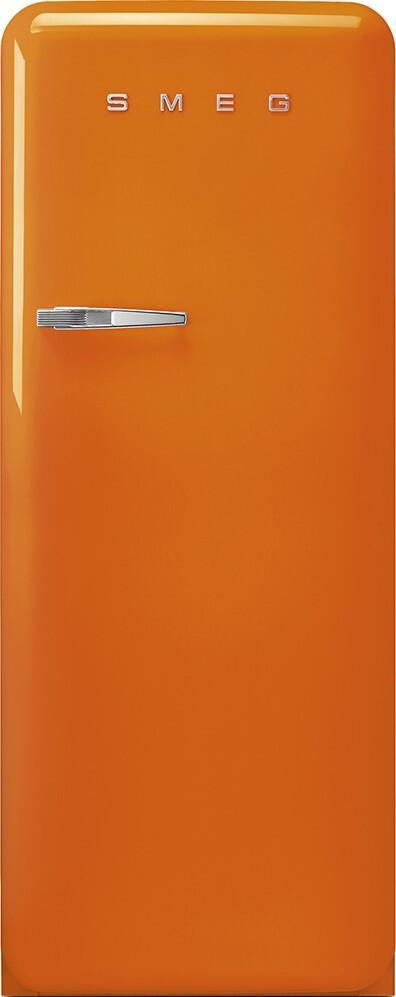 Smeg FAB28ROR5 koelkast oranje - rechtsdraaiend, Witgoed en Apparatuur, Koelkasten en IJskasten, 150 tot 200 liter, Energieklasse A of zuiniger