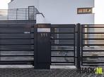 looppoort moderne tuinpoort enkele draaipoort sierpoort