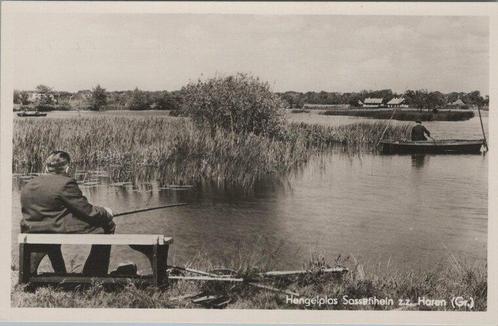 HAREN (Gr.) - Hengelplas Sassenhein z.z., Verzamelen, Ansichtkaarten | Nederland, Verzenden