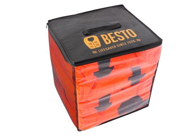 Besto Tas met 4 reddingsvesten 100N, Watersport en Boten, Accessoires en Onderhoud, Nieuw, Ophalen of Verzenden
