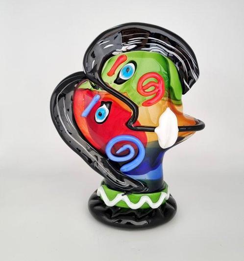 Beeldje - Together as one - Glas, Antiek en Kunst, Kunst | Designobjecten