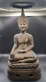 Buddha Shakyamuni Bhumisparsha mudra - Beeld - Laos, Antiek en Kunst
