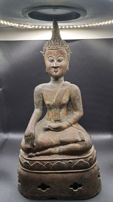 Buddha Shakyamuni Bhumisparsha mudra - Beeld - Laos, Antiek en Kunst, Kunst | Niet-Westerse kunst