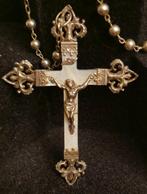 Rozenkrans - Zilver - 1850-1900 - Mooie massief zilveren, Antiek en Kunst