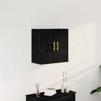 vidaXL Wandkast Zwart eiken 60 x 31 x 70 cm Bewerkt hout, Huis en Inrichting, Verzenden, Nieuw