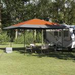 vidaXL Pop-up Luifel Tent Oranje 400 x 400 cm Stof, Verzenden, Nieuw