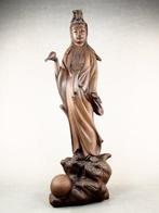 Extra-large standing statue of Kannon Bodhisattva ,, Antiek en Kunst