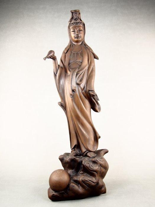 Extra-large standing statue of Kannon Bodhisattva ,, Antiek en Kunst, Antiek | Overige Antiek