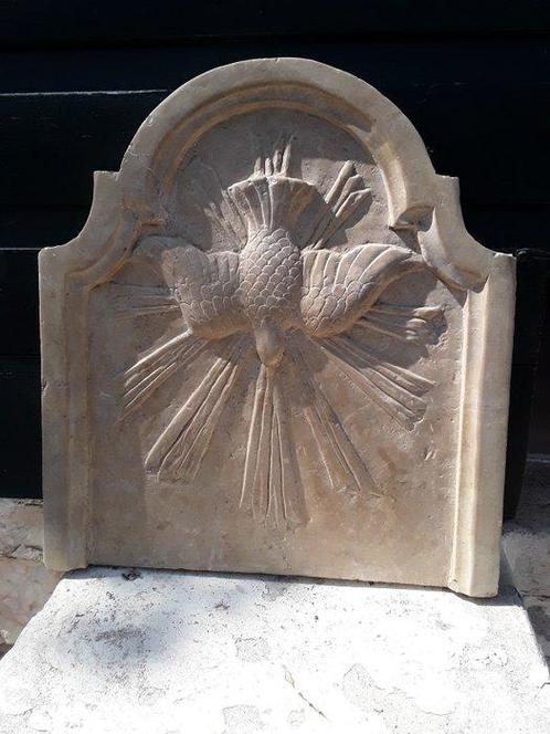 Reliëf, Colomba dello Spirito Santo - 42 cm - Marmer, Antiek en Kunst, Kunst | Niet-Westerse kunst