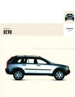 2004 VOLVO XC90 BROCHURE NEDERLANDS, Nieuw, Author, Volvo