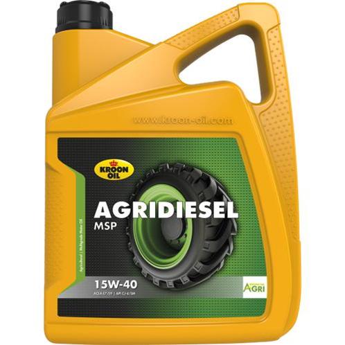 Kroon Oil Agridiesel Msp 15W40 5L, Auto diversen, Onderhoudsmiddelen, Verzenden